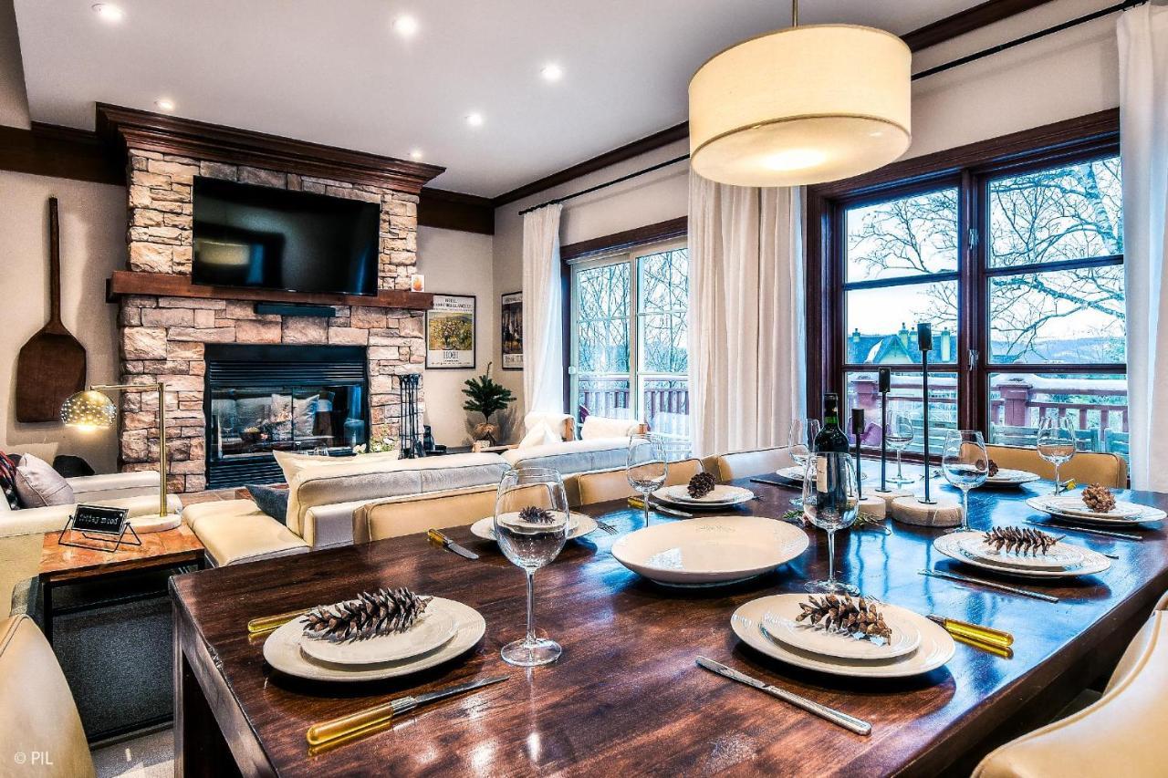Le Plateau Ski Inout W 3Bdrs W Pool Access Mont-Tremblant Zewnętrze zdjęcie