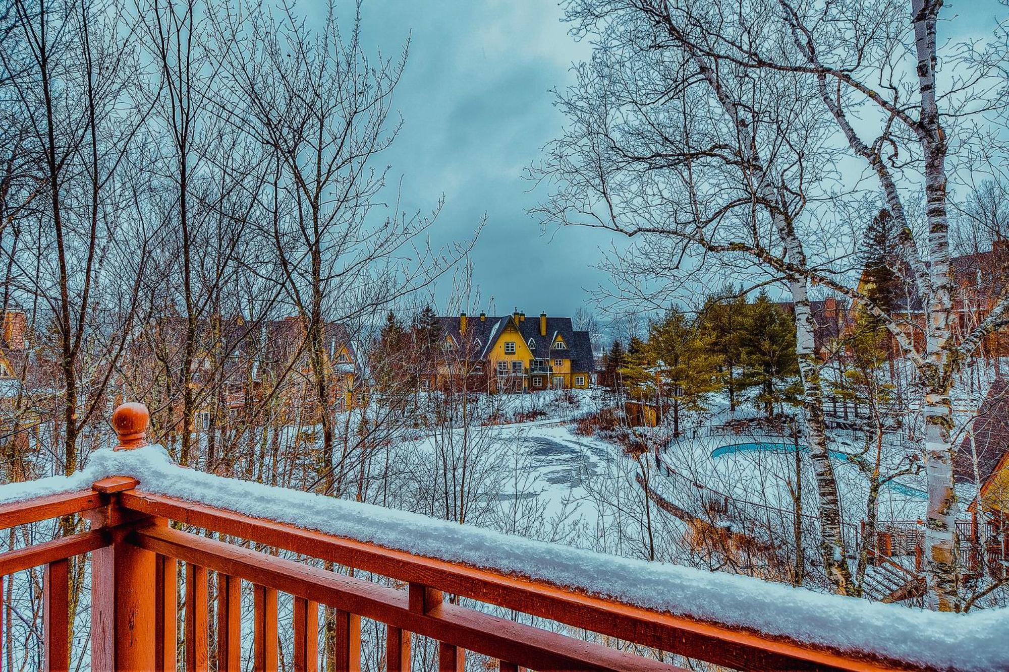 Le Plateau Ski Inout W 3Bdrs W Pool Access Mont-Tremblant Zewnętrze zdjęcie